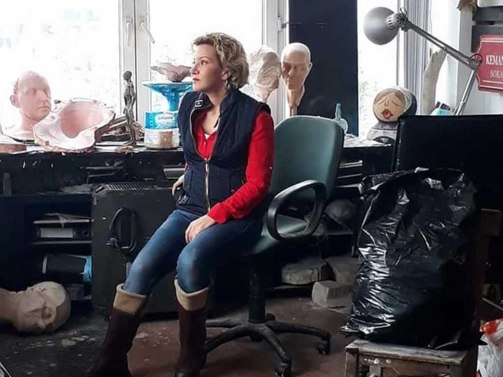Atölyeden Kareler 7 Özge Koz Sanat Atölyesi — Bahçelievler atölye ortamı 7